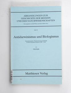 Antidarwinismus und Biologismus : Natu...