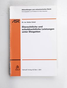 Eherechtliche und schuldrechtliche Lei...