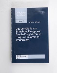 Das Verhältnis von Entnahme, Einlage z... Das Verhältnis von Entnahme, Einlage z...