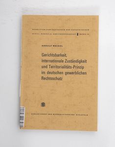 Gerichtsbarkeit, internationale Zustän... Gerichtsbarkeit, internationale Zustän...