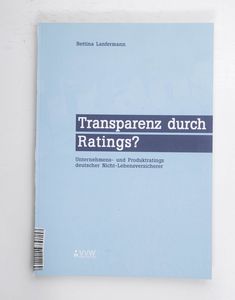 Transparenz durch Ratings? : Unternehm... Transparenz durch Ratings? : Unternehm...