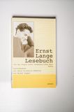 Ernst Lange Lesebuch: Von der Utopie einer verbesserlichen Welt. Texte