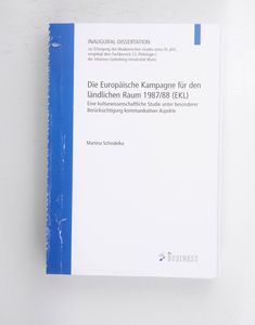Die Europäische Kampagne für den Länd... Die Europäische Kampagne für den Länd...