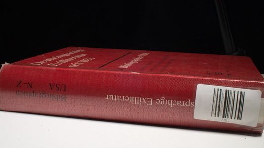 Bibliographien. Schriftsteller, Publizisten und Literaturwissenschaftler in den USA Reprint 2018