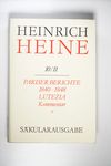 Heinrich-Heine-Säkularausgabe: Pariser Berichte 1