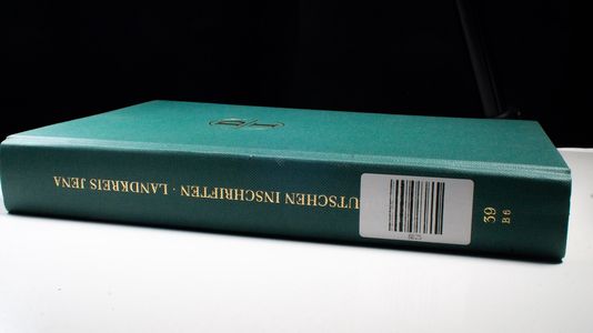 Die Inschriften des Landkreises Jena - Hallof, Luise; Hallof, Klaus