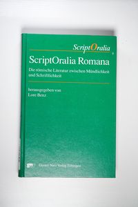 ScriptOralia Romana ScriptOralia Romana