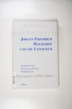 Johann Friedrich Reichardt und die Literatur: Komponieren - Korrospondieren - Pu - Salmen, Walter