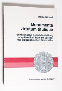 Monumenta virtutum titulique : senator... Monumenta virtutum titulique : senator...