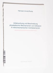 Untersuchung und Beschreibung physikal... Untersuchung und Beschreibung physikal...