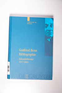 Gottfried Benn Bibliographie