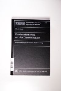 Kundenorientierung sozialer Dienstleistungen