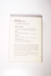 Melanie Klein: Gesammelte Schriften / Band IV,1: Darstellung einer Kinderanalyse, Teil 1