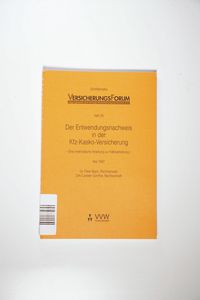 Der Entwendungsnachweis in der Kfz-Kasko-Versicherung: Eine methodische Anleitung zur Fallbearbeitung - Peter Bach, Dirk C Günther, Peter Bach Der Entwendungsnachweis in der Kfz-Kasko-Versicherung: Eine methodische Anleitung zur Fallbearbeitung - Peter Bach, Dirk C Günther, Peter Bach