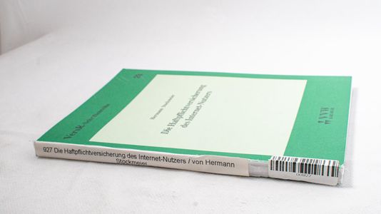Die Haftpflichtversicherung des Intern... Die Haftpflichtversicherung des Intern...