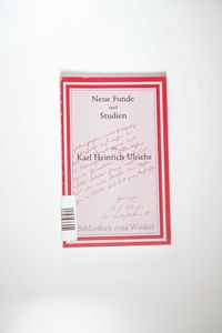 Neue Funde und Studien zu Karl Heinrich Ulrichs - Wolfram Setz Neue Funde und Studien zu Karl Heinrich Ulrichs - Wolfram Setz