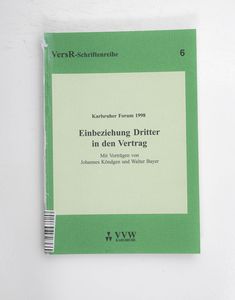 Einbeziehung Dritter in den Vertrag / ... Einbeziehung Dritter in den Vertrag / ...