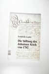 Die Stiftung des Johannes Koch von 1702