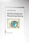 Die Psychologie der Personenbeurteilung - Kanning,