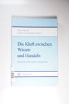 Die Kluft zwischen Wissen und Handeln: Empirische 
