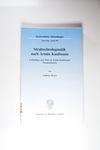 Strafrechtsdogmatik nach Armin Kaufmann. : Lebendi