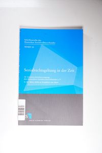 Sozialrechtsgeltung in der Zeit - Eberhard Eichenhofer Sozialrechtsgeltung in der Zeit - Eberhard Eichenhofer