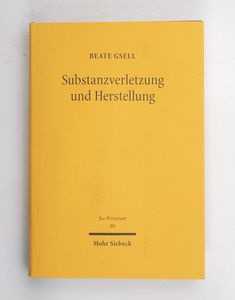 Substanzverletzung und Herstellung : d... Substanzverletzung und Herstellung : d...