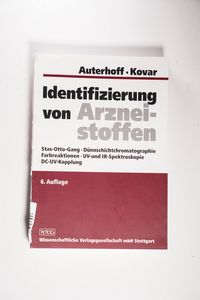 Identifizierung von Arzneistoffen Auterhoff, Kovar Identifizierung von Arzneistoffen Auterhoff, Kovar