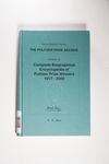 Complete Biographical Encyclopedia of Pulitzer Pri