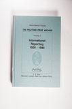 International Reporting 1928-1985 - Erika J. Fischer