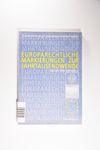 Recht und Europa. Ringvorlesung am Zentrum für Eu
