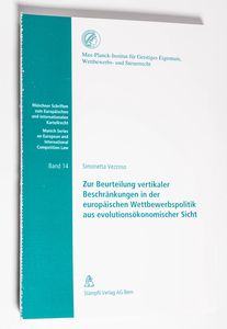 Zur Beurteilung vertikaler Beschränkun... Zur Beurteilung vertikaler Beschränkun...