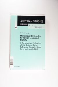 MONOLINGUAL DICTIONARIES FOR FOREIGN LEARNERS OF ENGLISH MONOLINGUAL DICTIONARIES FOR FOREIGN LEARNERS OF ENGLISH
