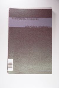 form + zweck. Zeitschrift für Gestaltung: Morphologie/ Neobiologie: 17 form + zweck. Zeitschrift für Gestaltung: Morphologie/ Neobiologie: 17