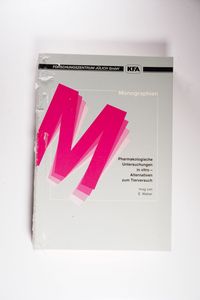 Pharmakologische Untersuchungen in vitro - Alternativen zum Tierversuch Pharmakologische Untersuchungen in vitro - Alternativen zum Tierversuch